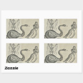  samenzwering Snake Venom Rechthoekige Sticker (Vel)