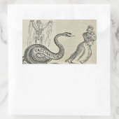  samenzwering Snake Venom Rechthoekige Sticker (Tas)