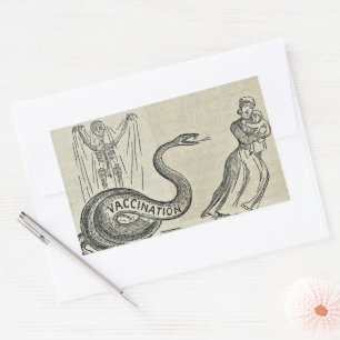 samenzwering Snake Venom Rechthoekige Sticker