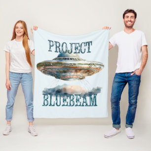 Samenzwering UFO fleece deken