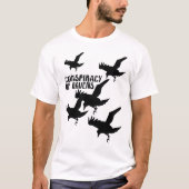 samenzwering van ravens t-shirt (Voorkant)