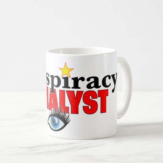 Samenzweringsanalist Koffiemok (Voorkant rechts)