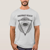 Samenzweringsrealist T-shirt (Voorkant)
