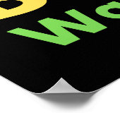 Samenzweringstheorieën bordje poster (Hoek)