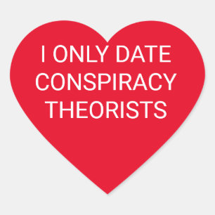 Samenzweringstheorist Hart Sticker