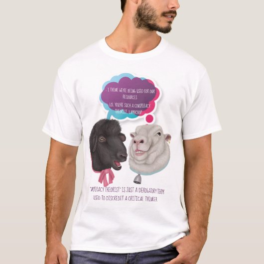 Samenzweringstheorist T-Shirt (Voorkant)