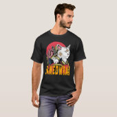 Sameowrai - Cat Samurai T-shirt (Voorkant volledig)