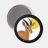 Samer the Gazelle Magneet (Voorkant / Achterkant)