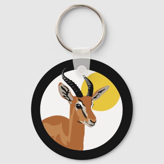 Samer the Gazelle Sleutelhanger (Voorkant)