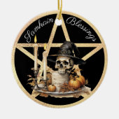 Samhain 1 keramisch ornament (Voorkant)