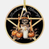 Samhain 1 keramisch ornament (Voorkant)