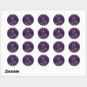 Samhain 2 ronde sticker (Vel)