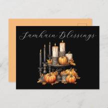 Samhain Blessings Briefkaart