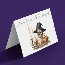 Samhain Blessings Kaart