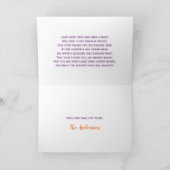 Samhain Blessings Pumpkins & Candles Halloween Feestdagen Kaart (Binnen)