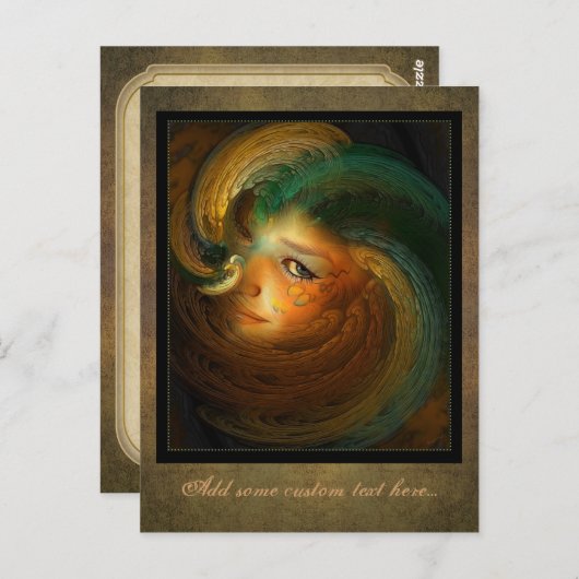 Samhain Briefkaart (Voorkant / Achterkant)