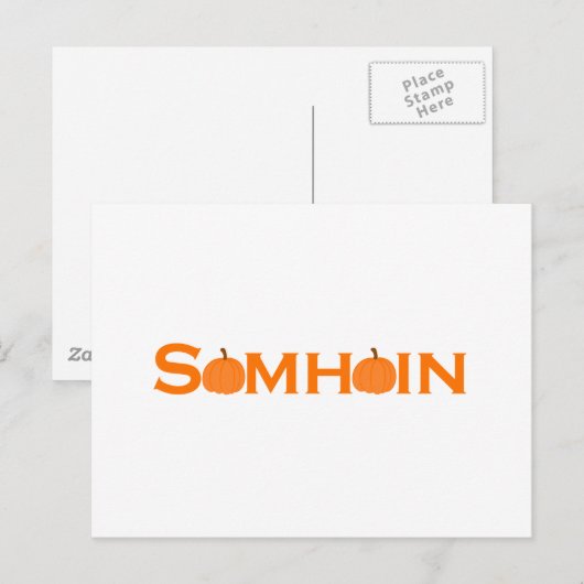 Samhain Briefkaart (Voorkant / Achterkant)