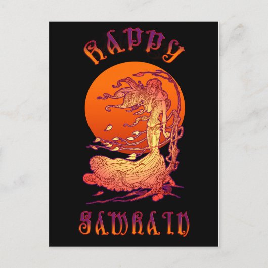 Samhain Briefkaart (Voorkant)