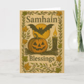 Samhain Card Feestdagen Kaart (Voorkant)