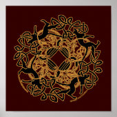 Samhain Cats Celtic Art Prints (Voorkant)