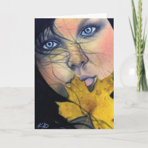 Samhain fairy Beaucard Kaart