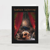 Samhain Gathering Uitnodiging - Ravens Den (Voorkant)