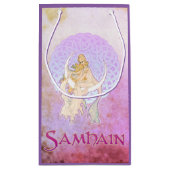 Samhain Greetings Lunar Goddess Klein Cadeauzakje (Achterkant)