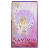 Samhain Greetings Lunar Goddess Klein Cadeauzakje (Voorkant)