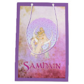 Samhain Greetings Lunar Goddess Medium Cadeauzakje (Achterkant)