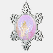 Samhain Greetings Lunar Goddess Ornament (Rechts)