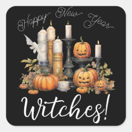 Samhain Groet Vierkante Sticker