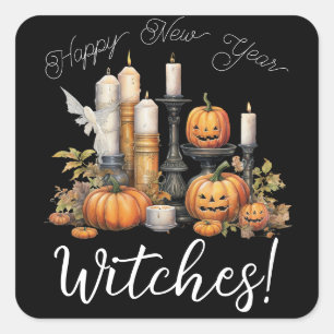 Samhain Groet Vierkante Sticker