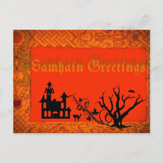 samhain-groeten briefkaart