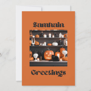 Samhain Groeten Feestdagenkaart