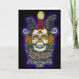 Samhain - Halloween Kaart