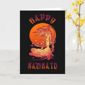 Samhain Kaart (Gele Bloem)