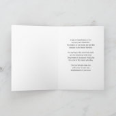 Samhain Kaart met Owl en Moon Sabbat (Binnen)