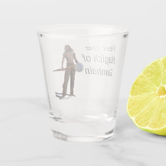 Samhain Magick Shot Glas (Achterkant)