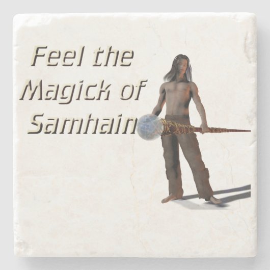 Samhain Magick Stenen Onderzetter (Voorkant)