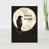 Samhain met Crow Raven Portal Kaart (Voorkant)
