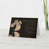 Samhain met Owl Wolf Raven en Moon Sabbat Kaart (Voorkant)