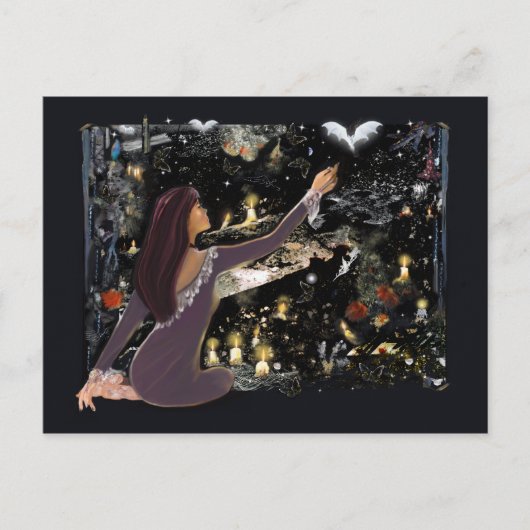 Samhain Mystique. Briefkaart (Voorkant)