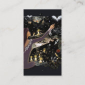 Samhain Mystique. Visitekaartje (Achterkant)