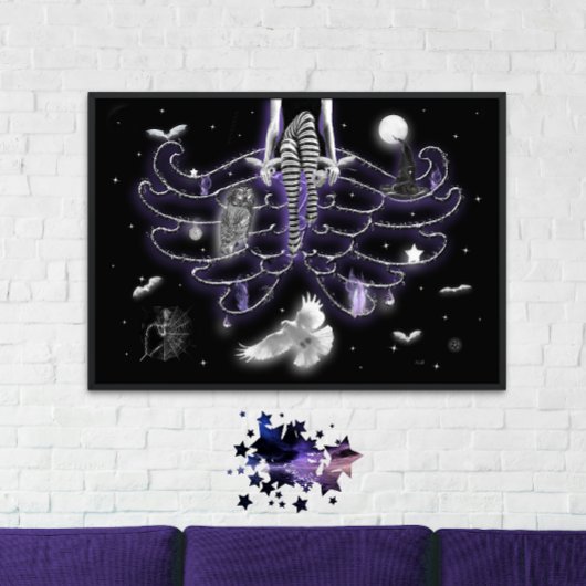 Samhain Night print. Poster