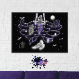 Samhain Night print. Poster