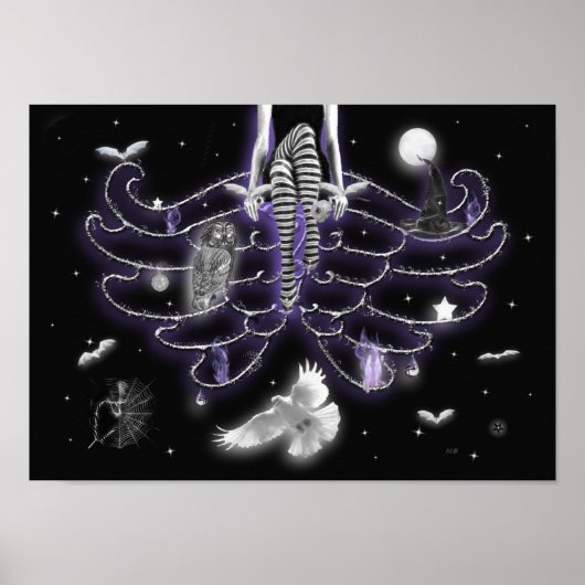 Samhain Night print. Poster (Voorkant)