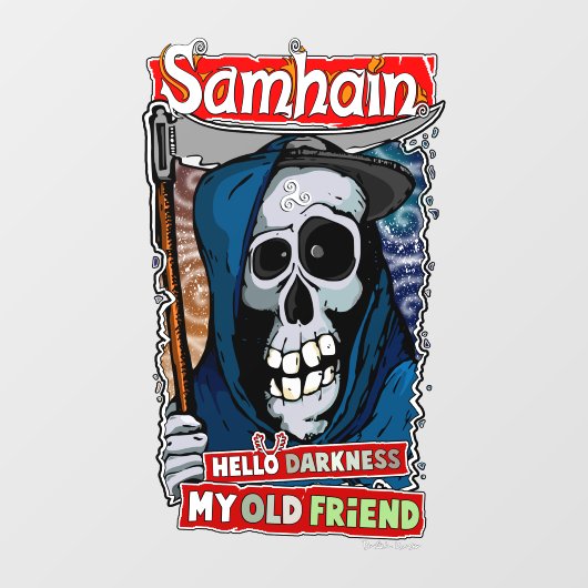 Samhain Raamsticker (Vel)