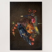 Samhain ritueel met raven legpuzzel (Verticaal)