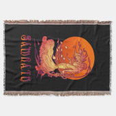 Samhain Throw Deken (Voorkant)