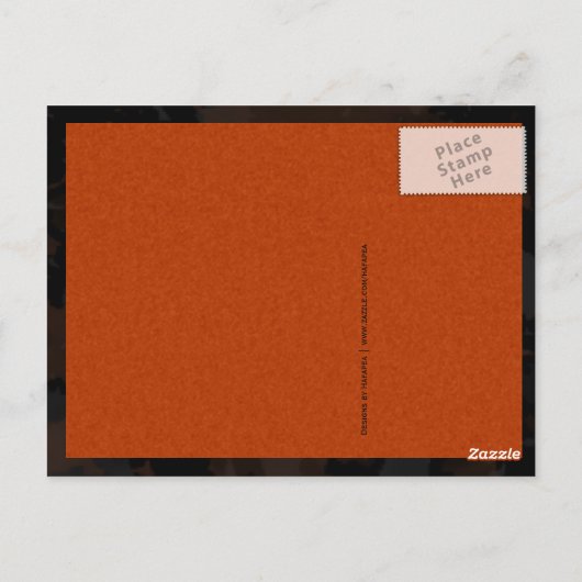 Samhain Toast Faery Martini Art Briefkaart (Achterkant)